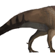 Reconstrucción de un dinosaurio adulto basada en el especímen AMNH 5027. Ilustración: Matt Martyniuk